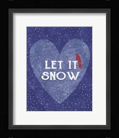 Let It Snow Fine Art Print