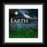 Earth Framed Print