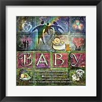 Welcome Baby Girl Fine Art Print