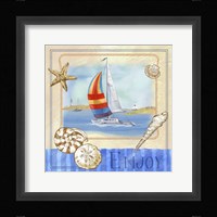 Beach Life IV Framed Print