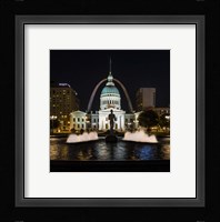 St. Louis Keiner Plaza 2 Framed Print