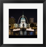 St. Louis Keiner Plaza 2 Framed Print