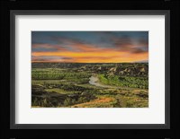 Sunrise At River Bend Overlook Fine Art Print