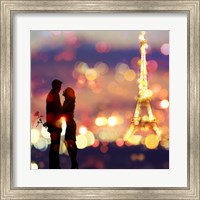 A Date in Paris (detail) Fine Art Print