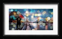 Kissing in London Fine Art Print
