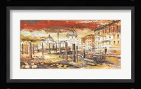 Tramonto su Roma Fine Art Print