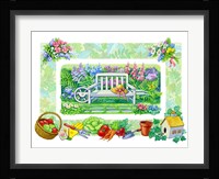 Wheelbarrow Seat Fine Art Print