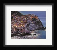 Manarola at Dusk Fine Art Print