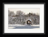0366 - Il Ponte di Legno Coperto Fine Art Print