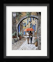 Abbracciati Sotto l'arco Fine Art Print