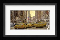 Taxi a New York Fine Art Print