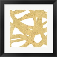 Endless Circles Front Gold III Fine Art Print