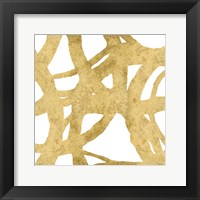 Endless Circles Front Gold II Fine Art Print