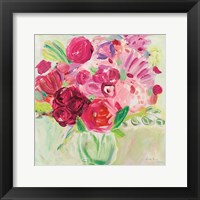 Pink and Red Florals Fine Art Print
