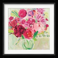 Pink and Red Florals Fine Art Print