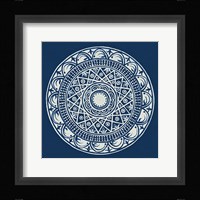 Seville III Dark Blue FB Framed Print