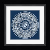 Seville IV Dark Blue FB Framed Print