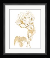 Gilded Botanical VII Framed Print