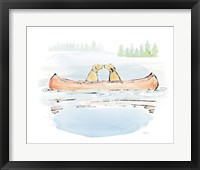 Lakeside Days IV Framed Print
