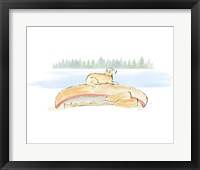 Lakeside Days III Framed Print