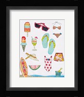 At the Beach II v2 Framed Print