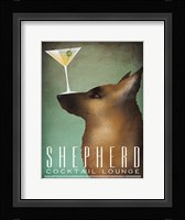 Shepherd Martini Framed Print