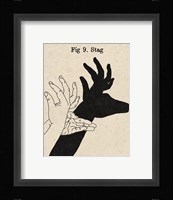 The Art of Shadows IX Framed Print