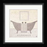 Soft Cleanse I Framed Print