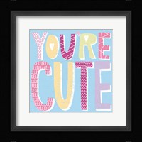 Words of Love IV Framed Print