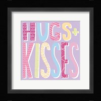 Words of Love I Framed Print