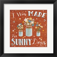 Summer Sunshine VII Framed Print