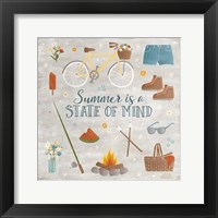 Summer Sunshine I Framed Print