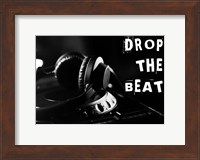 Drop The Beat - Black and White Fine Art Print