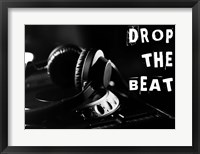 Drop The Beat - Black and White Fine Art Print