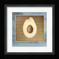Avocado In Three 02 Framed Print