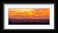 Blazing Sunset Fine Art Print