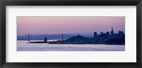 Bay Dawn Framed Print