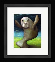 Dance Of The Manatee Fine Art Print