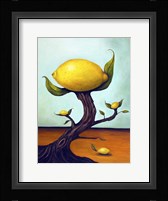 Lemon Tree Surreal Framed Print