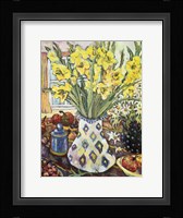 White Diamond Vase Fine Art Print
