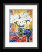White Chrysanthemums Fine Art Print