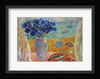 Boats On The Lagoon Fine Art Print