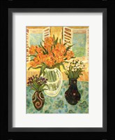 Flowers On A Table Fine Art Print