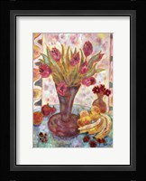 Rose Tulips And Bananas Fine Art Print