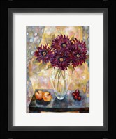 Grey Polka Dots Fine Art Print