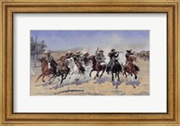 A Dash For Timber Fine Art Print