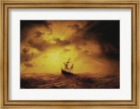 Storm Pa Havet Fine Art Print