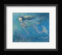 Skelly Mermaid Fine Art Print