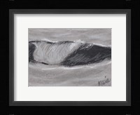 Wave Portrait No. 54 Framed Print