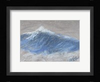 Wave Portrait No. 87 Framed Print